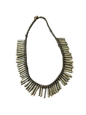 Authentic Vintage Tengura protection necklace from Nepal Tharu Tribe